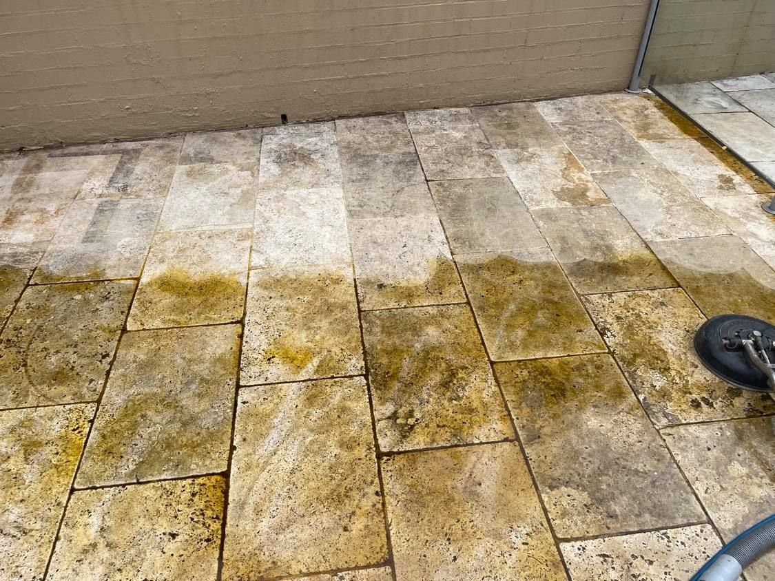 Natural Stone Cleaning Queanbeyan ACT Process